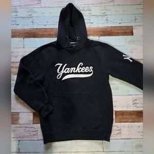 Ralph Lauren Navy Blue Yankees Pullover Hoodie